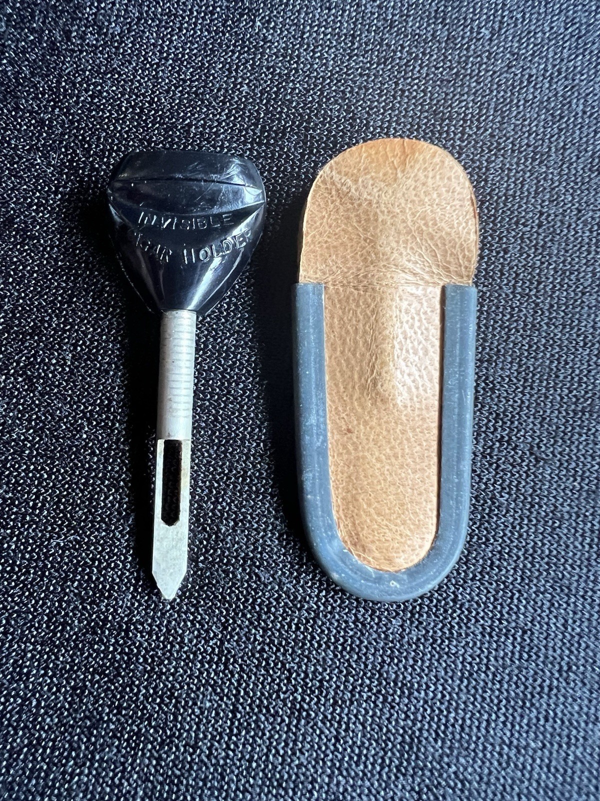 Rare 1936 Invisible Cigar Holder Thomas Schlitz Pat 2048626 Vintage Tobacciana