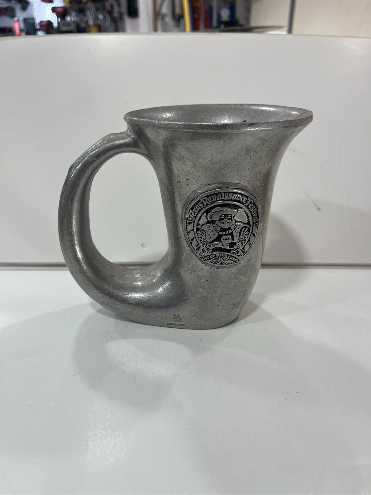 Vintage 6th Annual Texas Renaissance Festival 1980 Pewter Mug