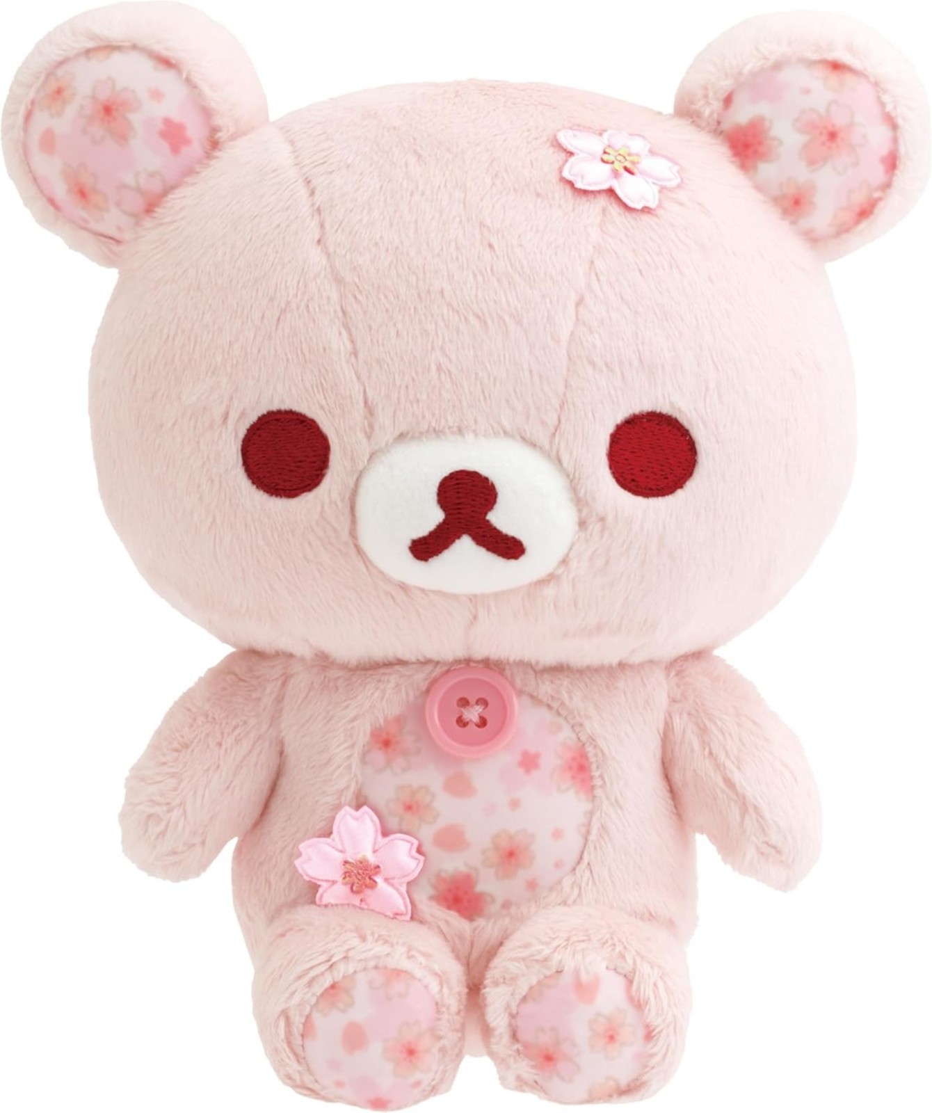 San-X Rilakkuma Sakura Plush Doll Cherry Blossom Stuffed Toy Korilakkuma New
