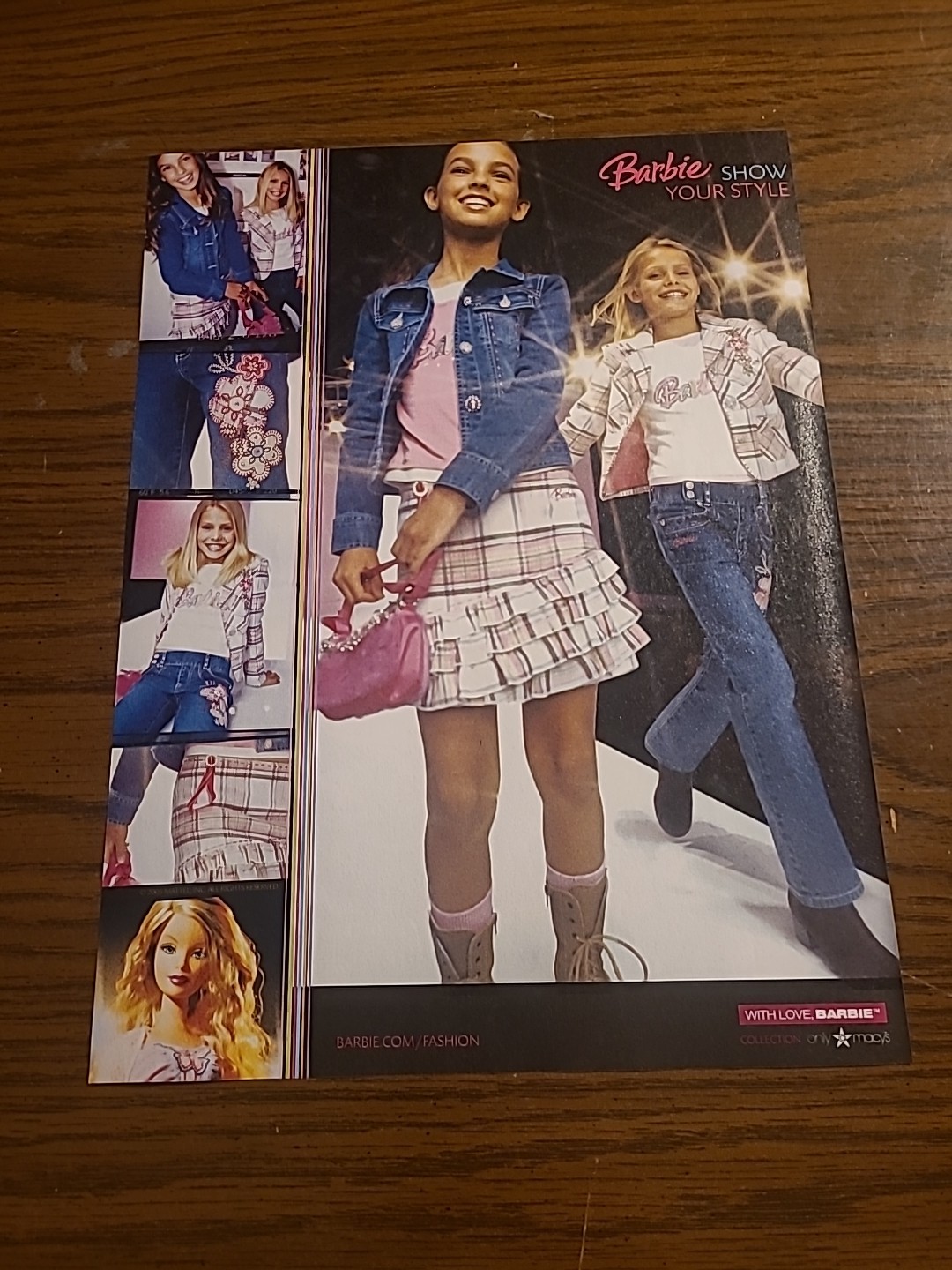 Barbie Show Your Style Print Ad 2007 8x11 Promo Wall 