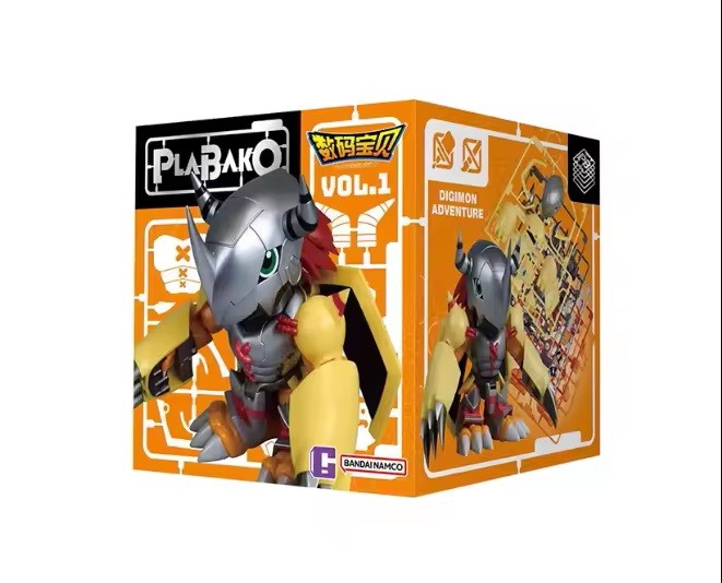 Bandai BNESH PLABAKO Digimon Adventure Vol. 1 Figure Blind Box - 1 Random
