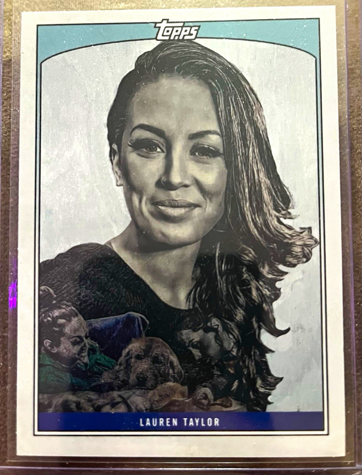  2022 Topps X - Lauren Taylor Self-Portrait 