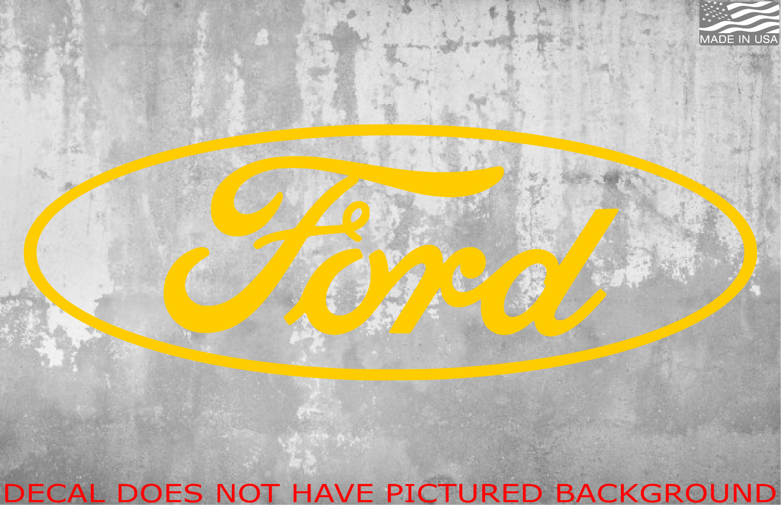 Ford Decal Sticker Vinyl