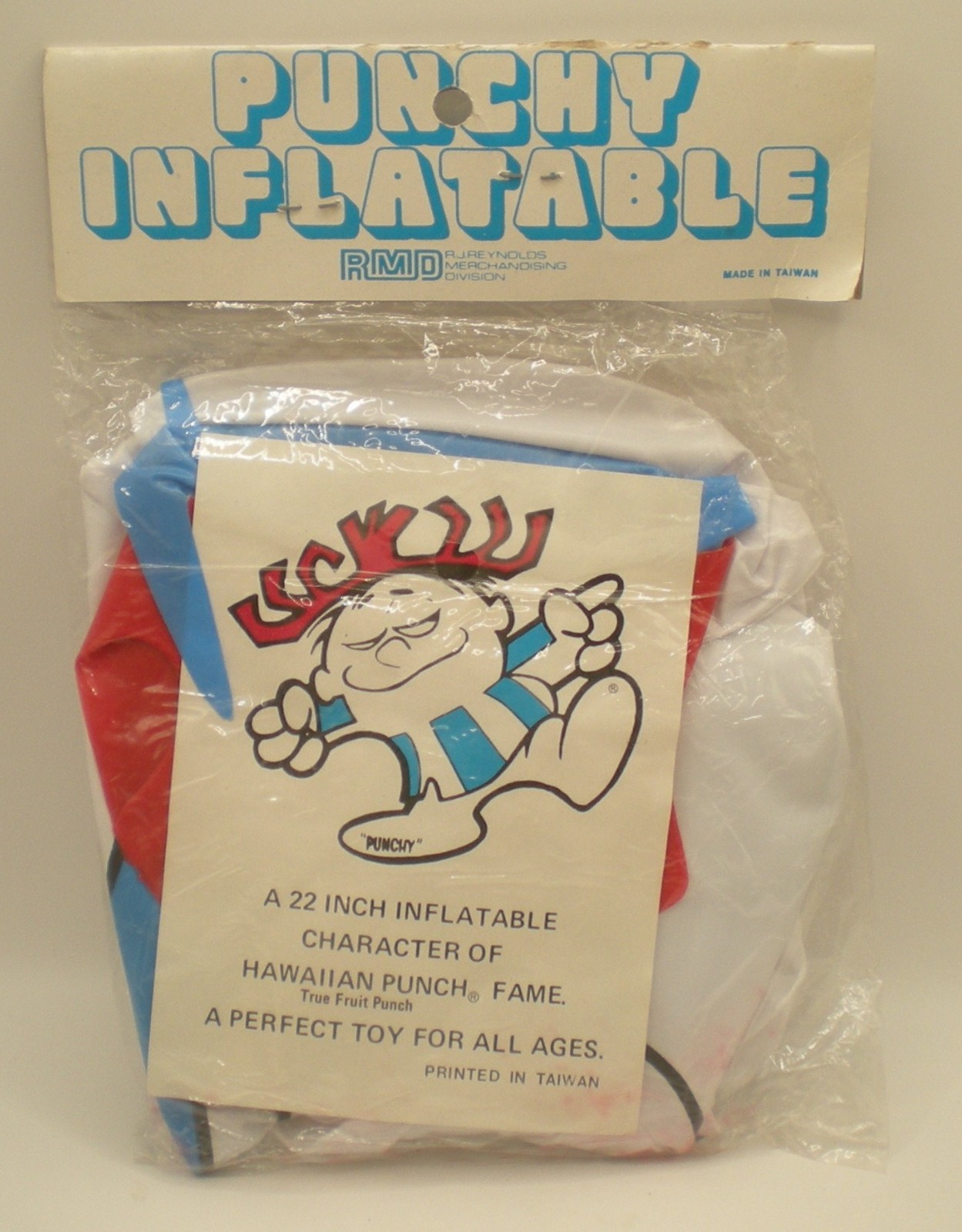 Vintage Hawaiian Punch advertising Inflatable Punchy