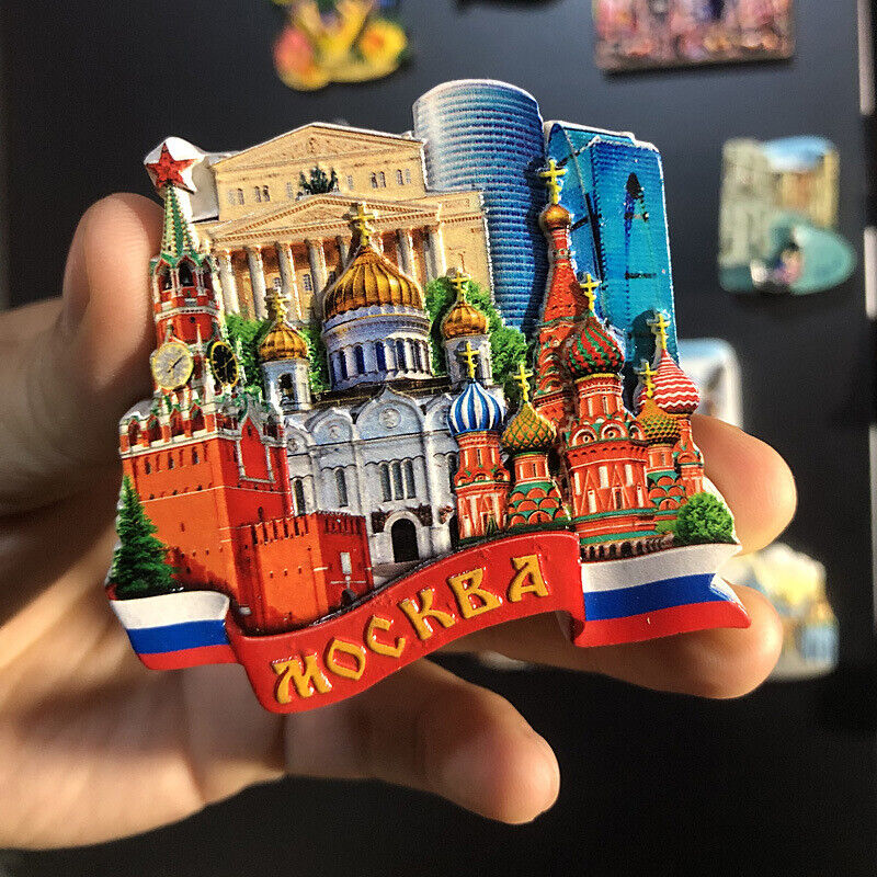All Around the World European Tourism Travel Souvenir 3D Resin Fridge Magnet K1