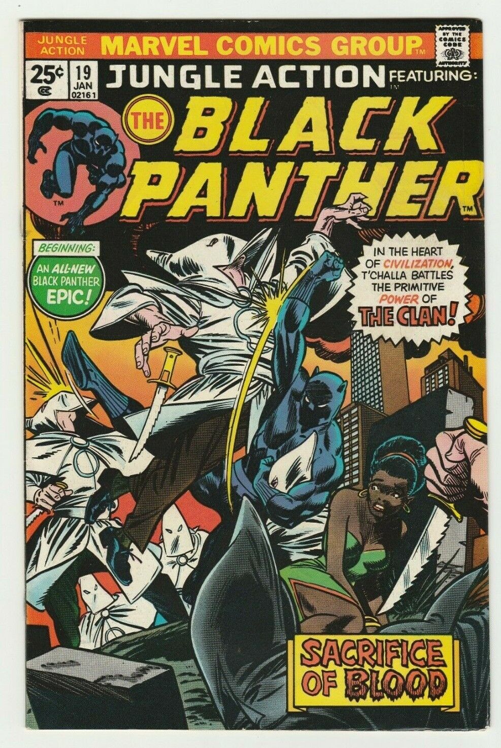 Jungle Action #19 - Black Panther VS The Clan - VF-