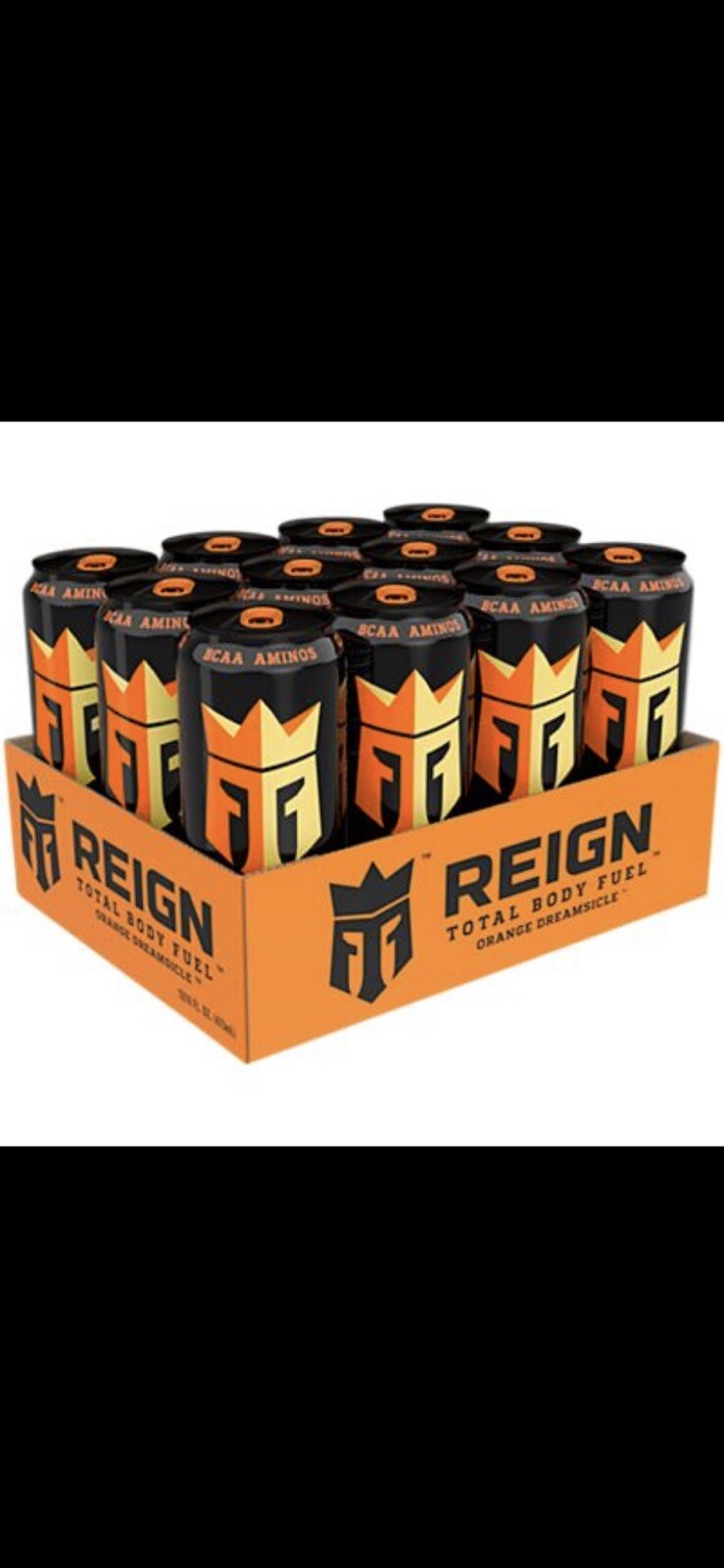Reign Orange Dreamsicle 16 Oz 12 Pk - UNOPENED-Monster Energy Drink
