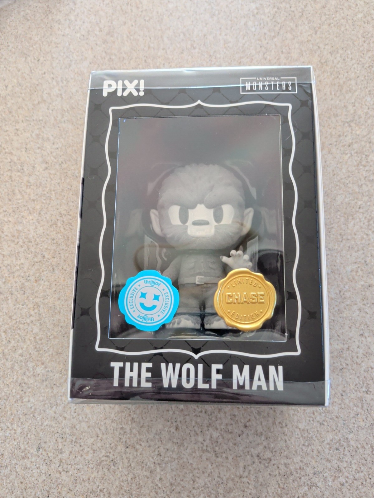 PIX Universal Monsters The Wolf Man Vinyl Figure Chase Thrilljoy Exclusive PIX Universal Monsters The Wolf Man Vinyl Figure Chase Thrilljoy Exclusive