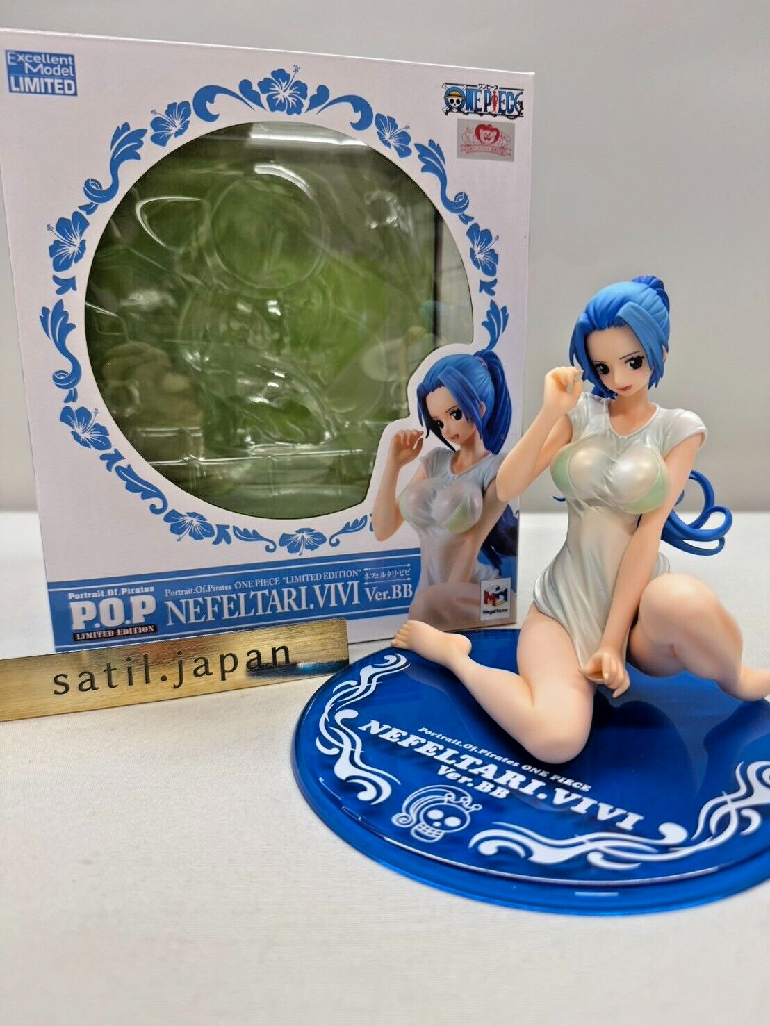 [USED] MegaHouse Portrait.Of.Pirates One Piece Nefeltari. Vivi Ver.BB 1/8 Figure