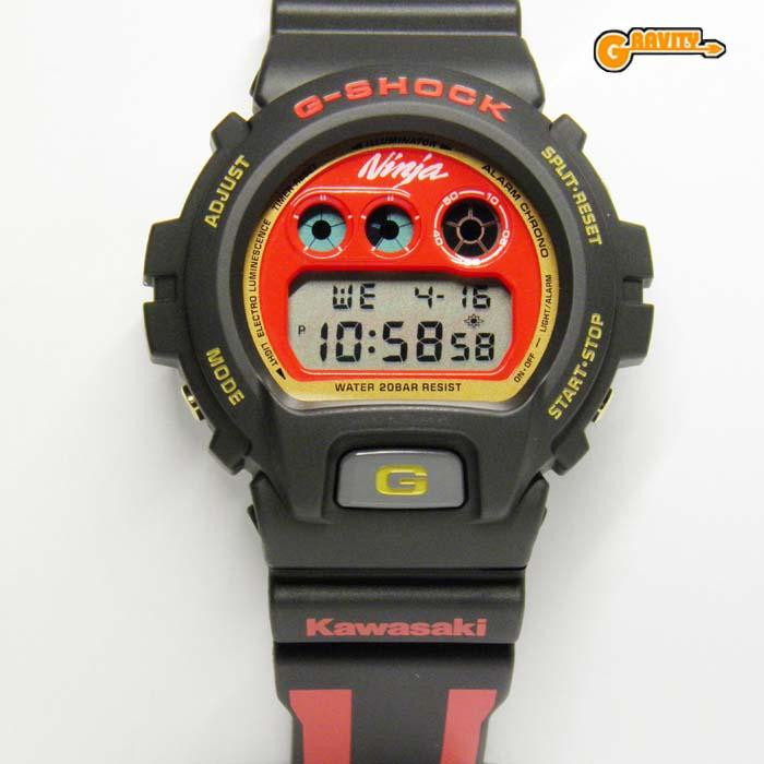 Casio G-Shock DW-6900 Kawasaki Ninja GPZ-900R 25th Anniversary Watch Unused