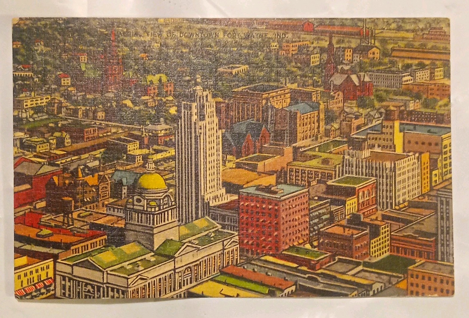 Vintage 1943 WWII Fort Wayne Indiana Postcard - Norfolk VA Navy Base Letter NR Vintage 1943 WWII Fort Wayne Indiana Postcard - Norfolk VA Navy Base Letter NR
