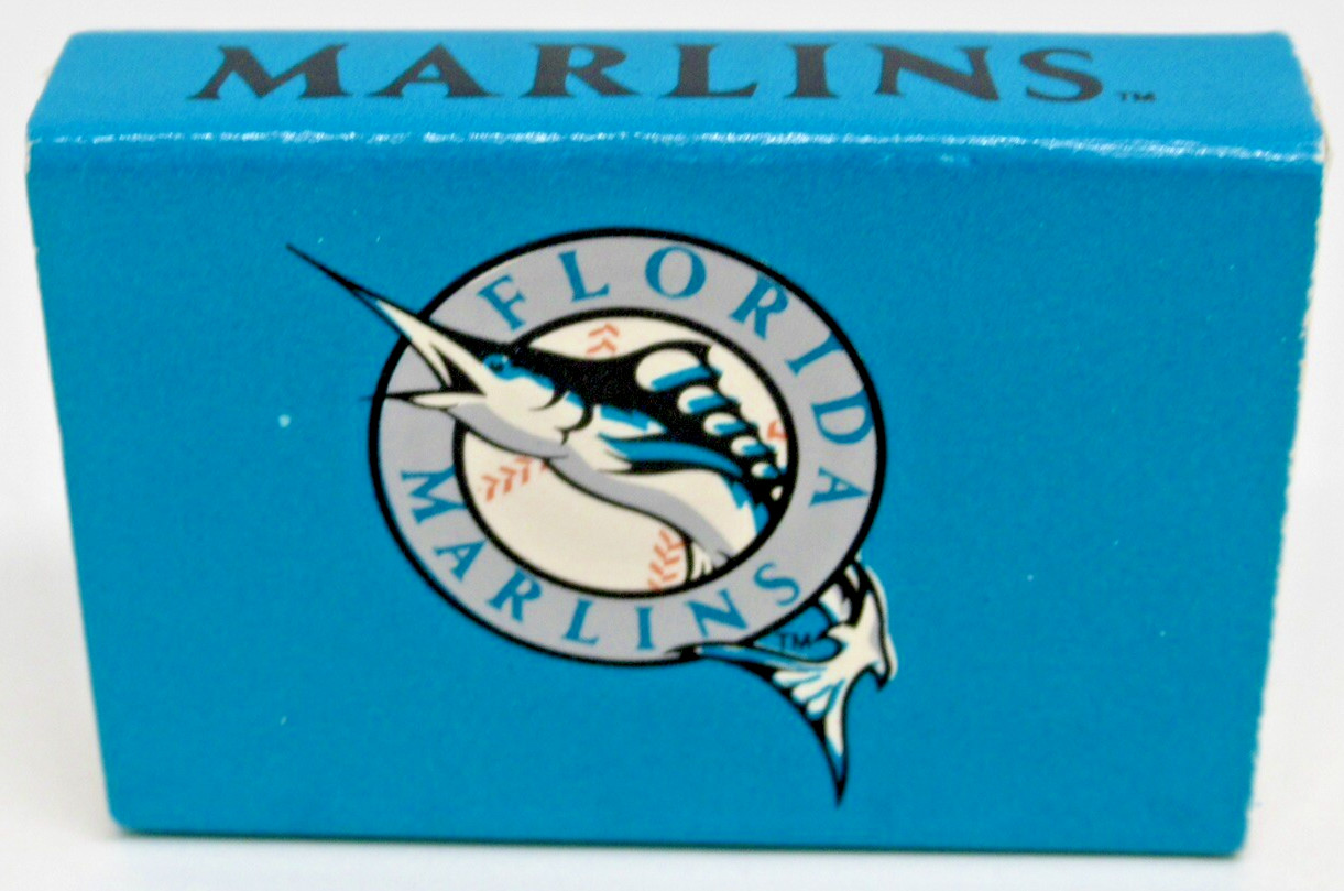 Florida Marlins Major League Baseball Team FULL Matchbook / Matchbox