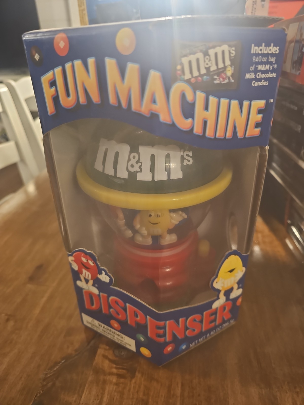 M&M\'s Fun Machine Candy Dispenser Official M & M Vintage Collectible New B1