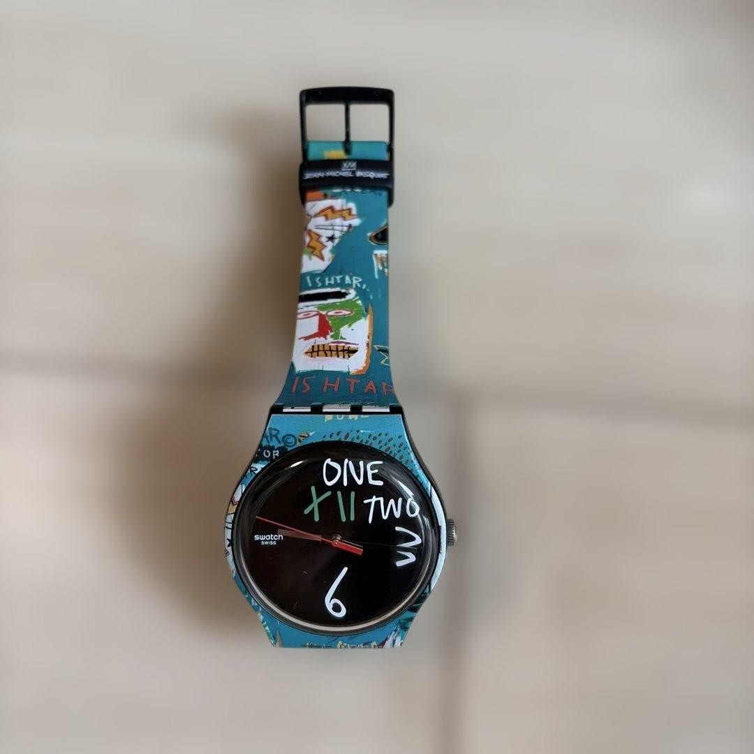 swatch Wristwatch Unisex Blue