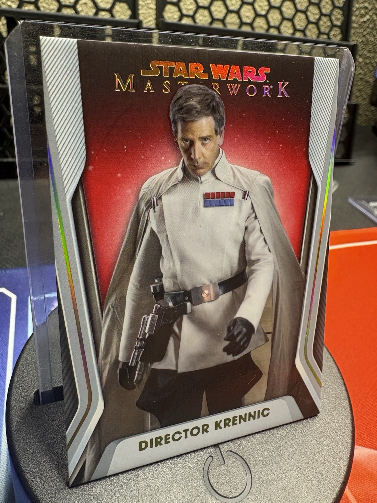 Topps Star Wars Masterwork 2017 #76 Director Krennic Serial Numbered 14/25