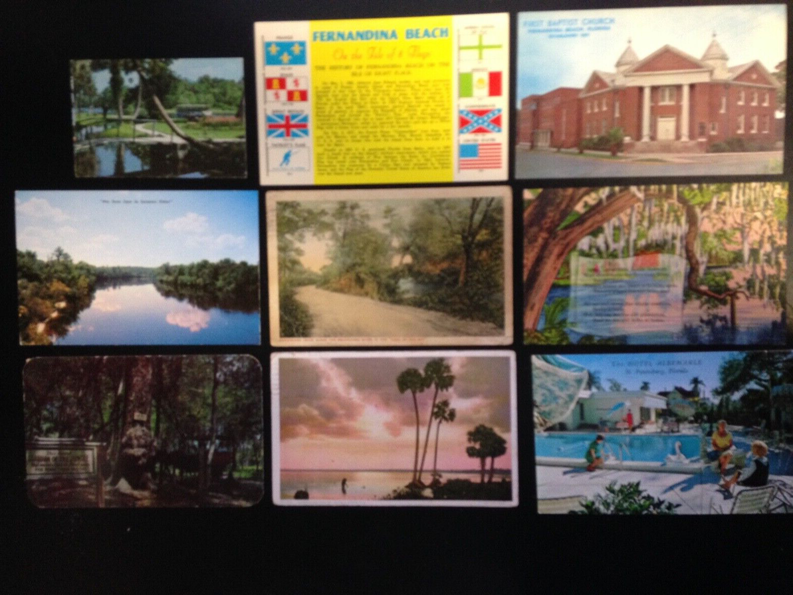 30+ Postcard lot, Florida. Set 15. Nice