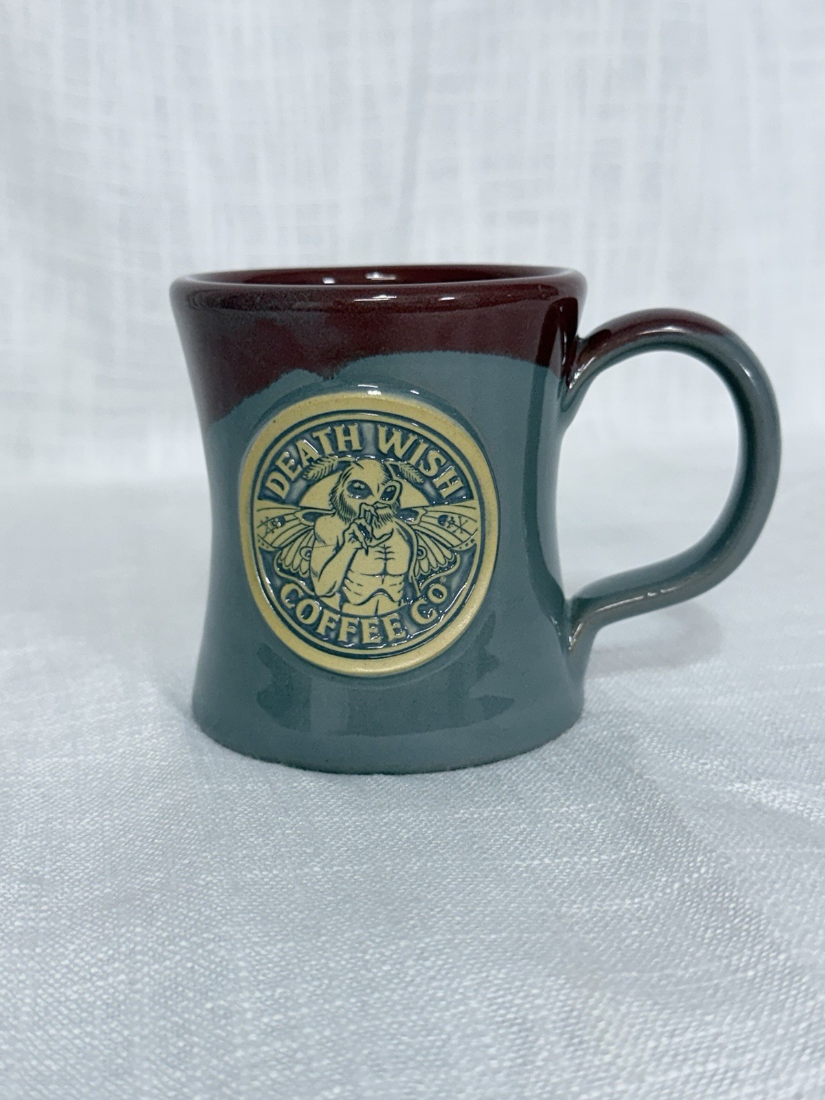Death Wish Coffee Mug Moth Man 2023 Rare Limited Edition Gift Ideas For Dad Men Death Wish Coffee Mug Moth Man 2023 Rare Limited Edition Gift Ideas For Dad Men