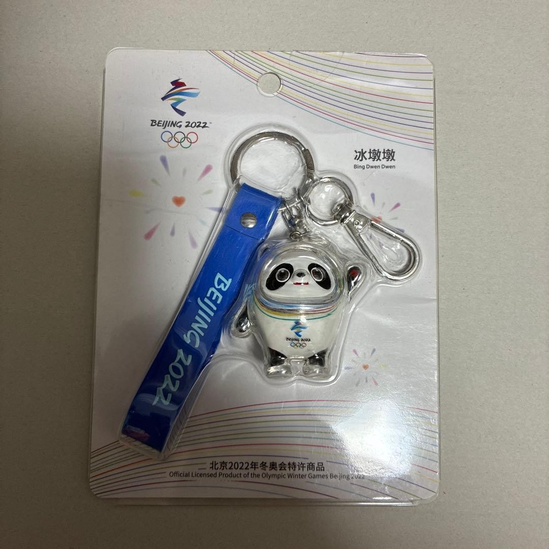 Bing Dwen Dwen Charm Beijing 2022 Winter Olympics Licensed PVC 3D Charm