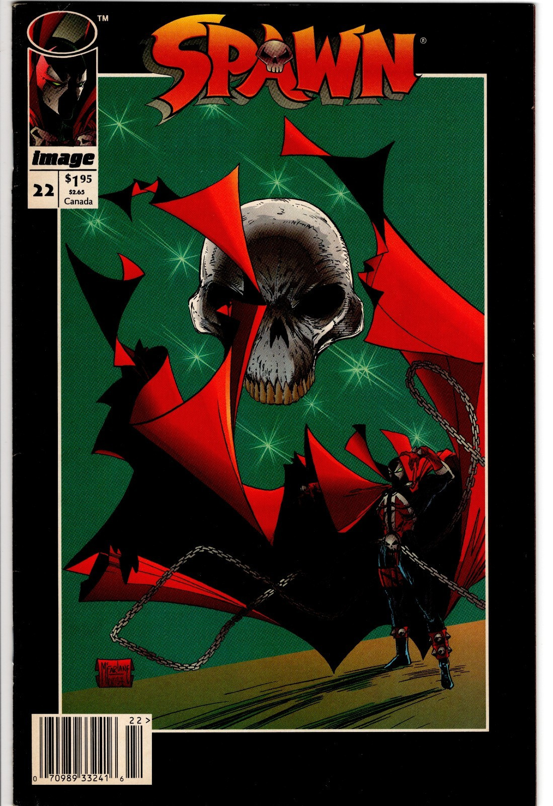SPAWN #22 (1994): Newsstand: VF-