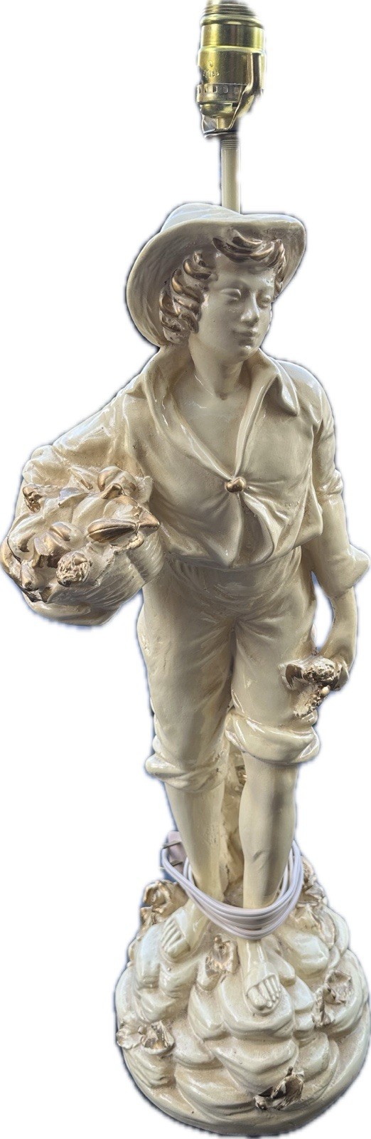 Extremely Rare Porcelain Lamps