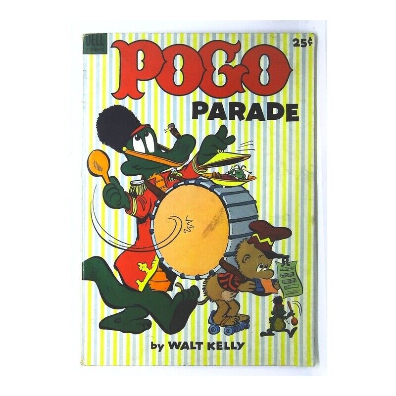 Dell Giant Comics: Pogo Parade #1 Dell comics VG+ Full description below [w,