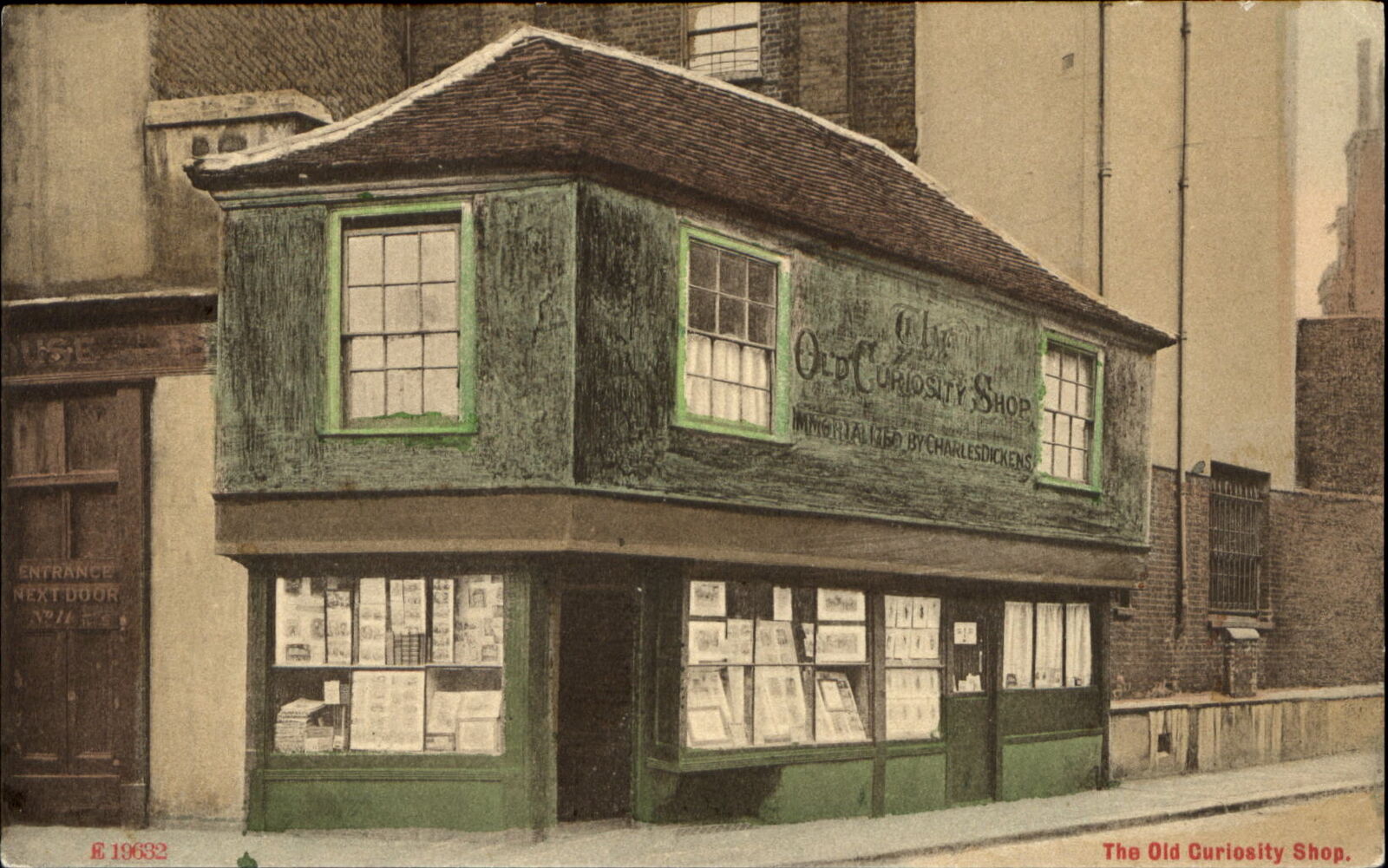 Dickens Old Curiosity Shop ~ London England UK ~ Stengel