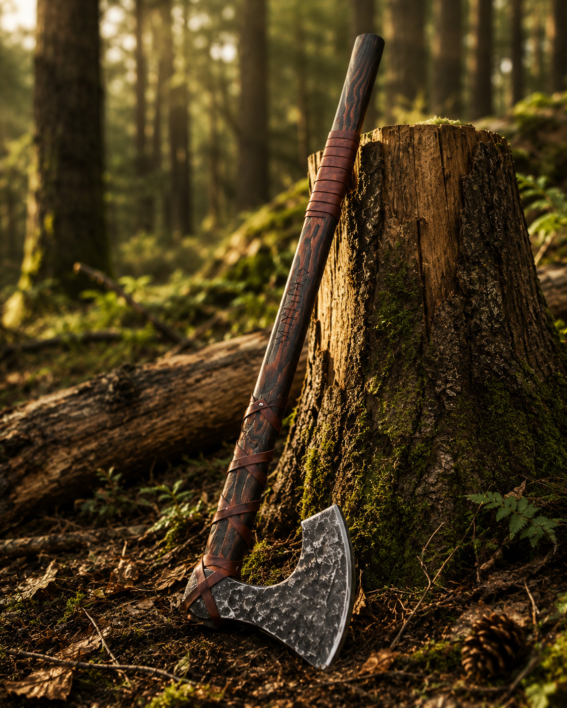 Handmade Viking Axe Bearded Battle Axe camping hunting Axe Gift Norse