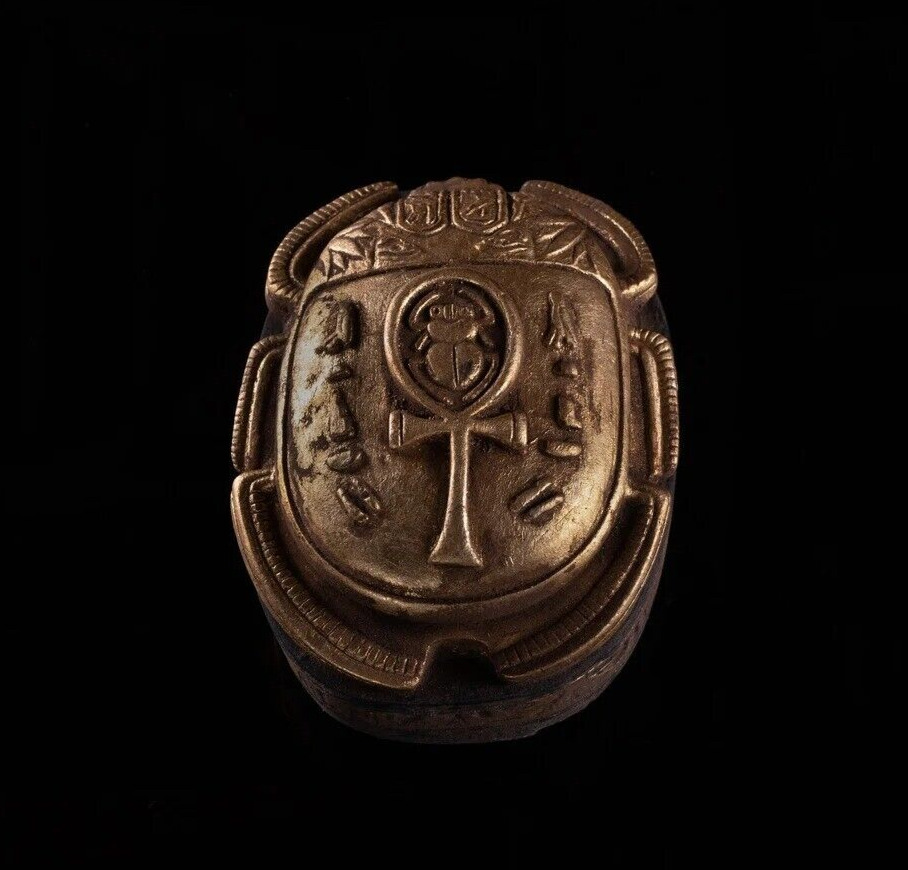 Ancient Egyptian Antiques BC Pharaonic Scarab The Luck Amulet Pharaonic Antique