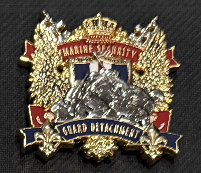 Marine Security Guard MSG Challenge Coin Belgrade Serbia