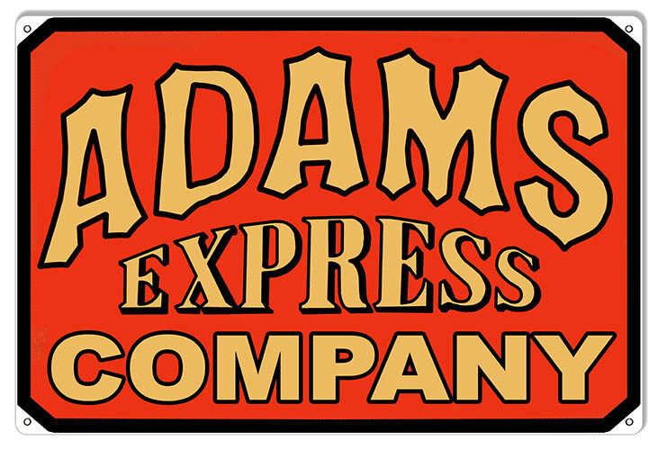 ADAMS EXPRESS COMPANY RED YELLOW 18\