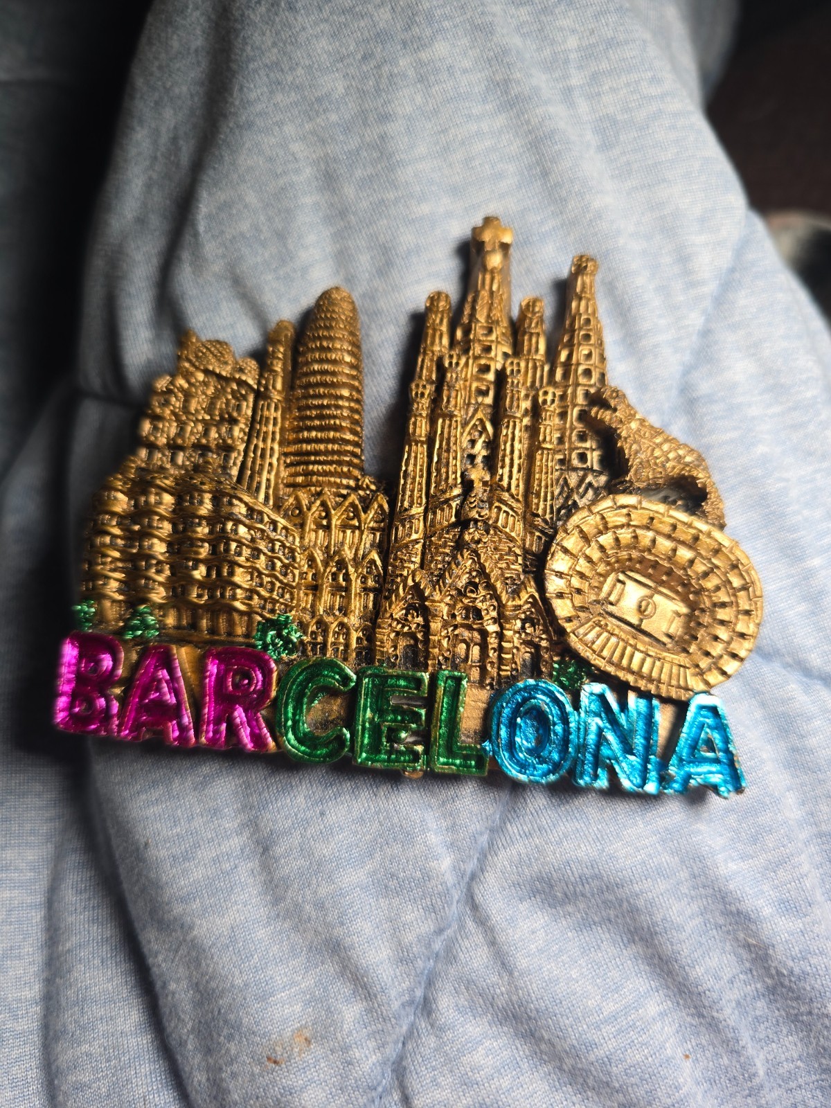 Barcelona Spain Sagrada Familia Souvenir Refrigerator Magnet Barcelona Spain Sagrada Familia Souvenir Refrigerator Magnet