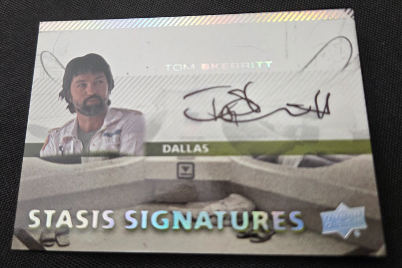 2017 Upper Deck Alien Aliens Stasis Signatures SSS5 Tom Skerritt Autograph Card