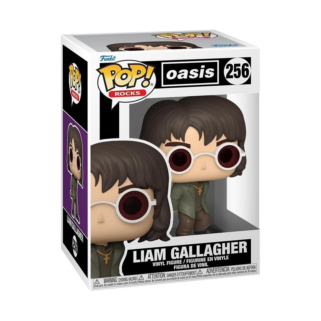 Pop Liam Gallagher Vinyl Figurine 3.75 inches Multicolor Pop Rocks Collection Pop Liam Gallagher Vinyl Figurine 3.75 inches Multicolor Pop Rocks Collection