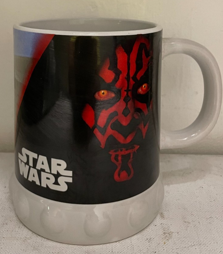 Phantom Menace 2012 Star Wars Lucas Galerie Darth Maul 16-oz Coffee Mug Phantom Menace 2012 Star Wars Lucas Galerie Darth Maul 16-oz Coffee Mug