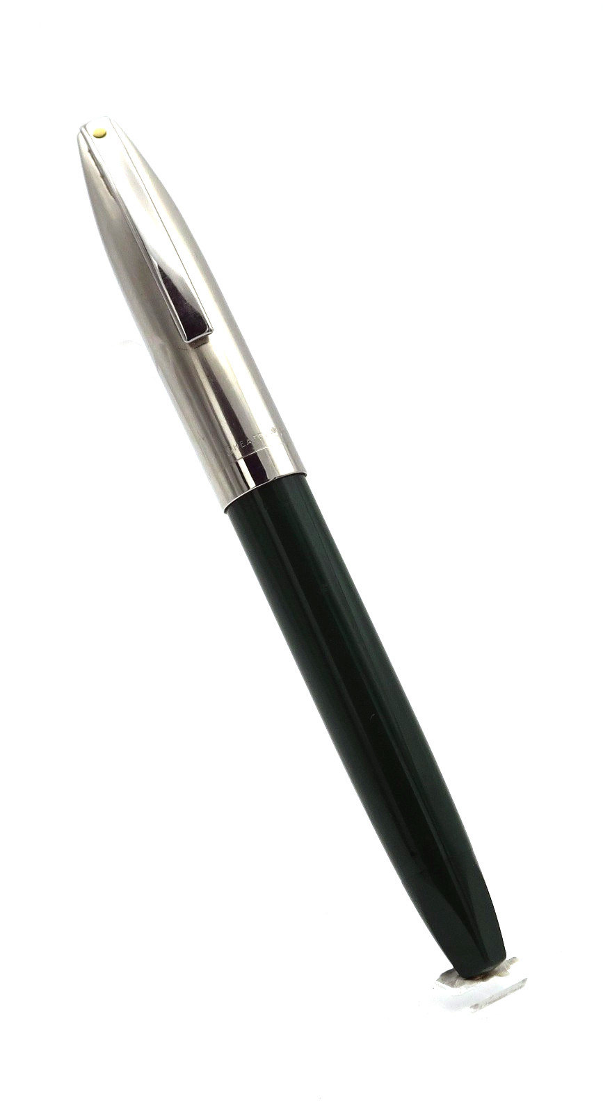 Vintage Sheaffer PFM II Green Medium PdAg Nib  Restored