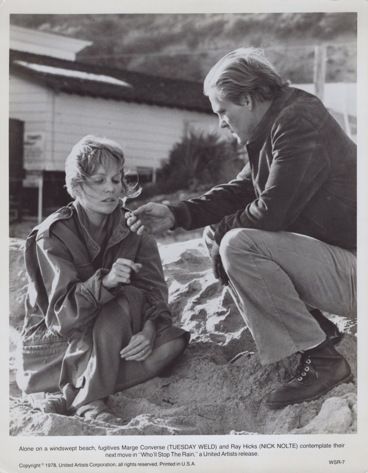 Nick Nolte + Tuesday Weld in  Who\'ll Stop the Rain (1978) 🎬⭐ Movie Photo K 194