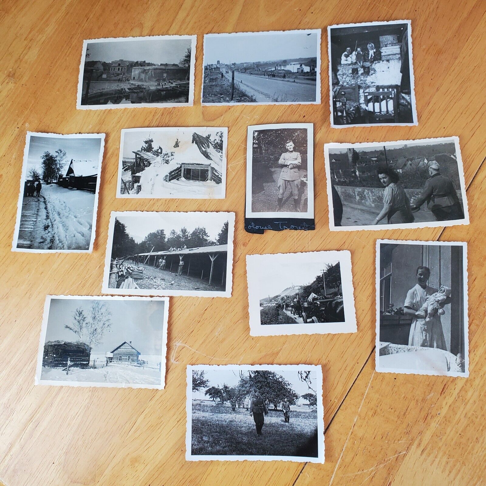 Vintage Military Photos Black & White 1940s Germany Lot Of 12
