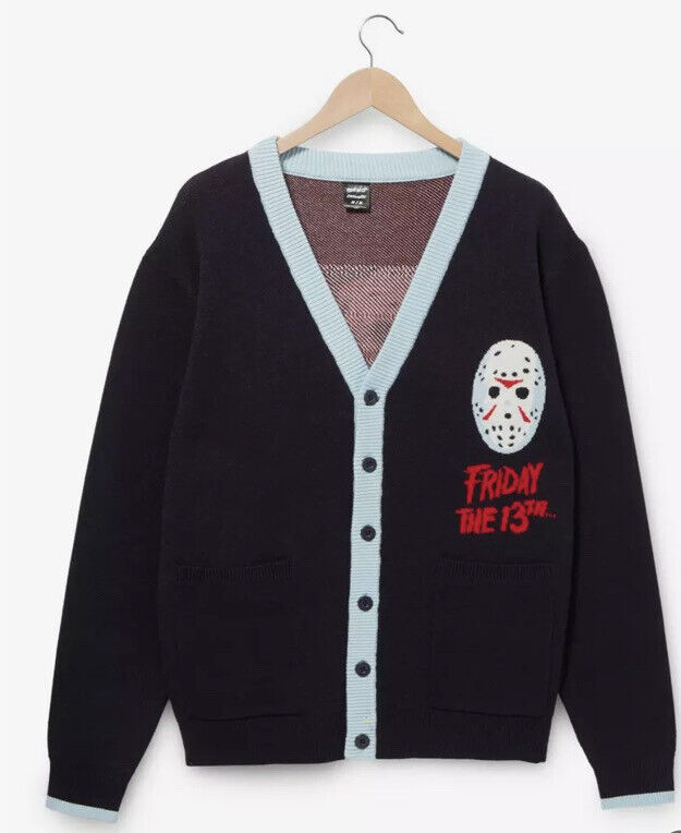 Cakeworthy Friday The 13th Cardigan Exclusive - L XL 2XL NEW