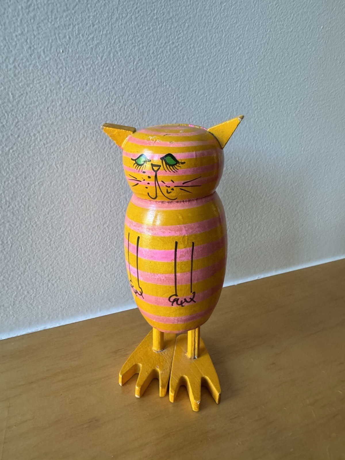Vintage Pride Creations Popsie Cat HAPPY BIRTHDAY PUSSYCAT Mid Century