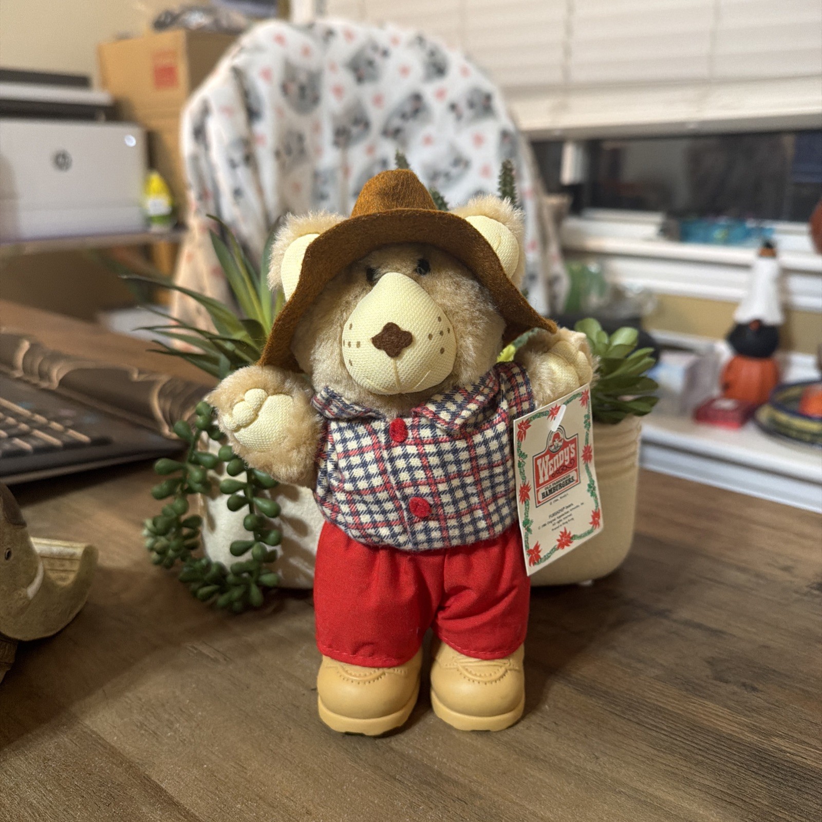 Vintage Wendy\'s Boone Furskins Bears - 1986 - NWT