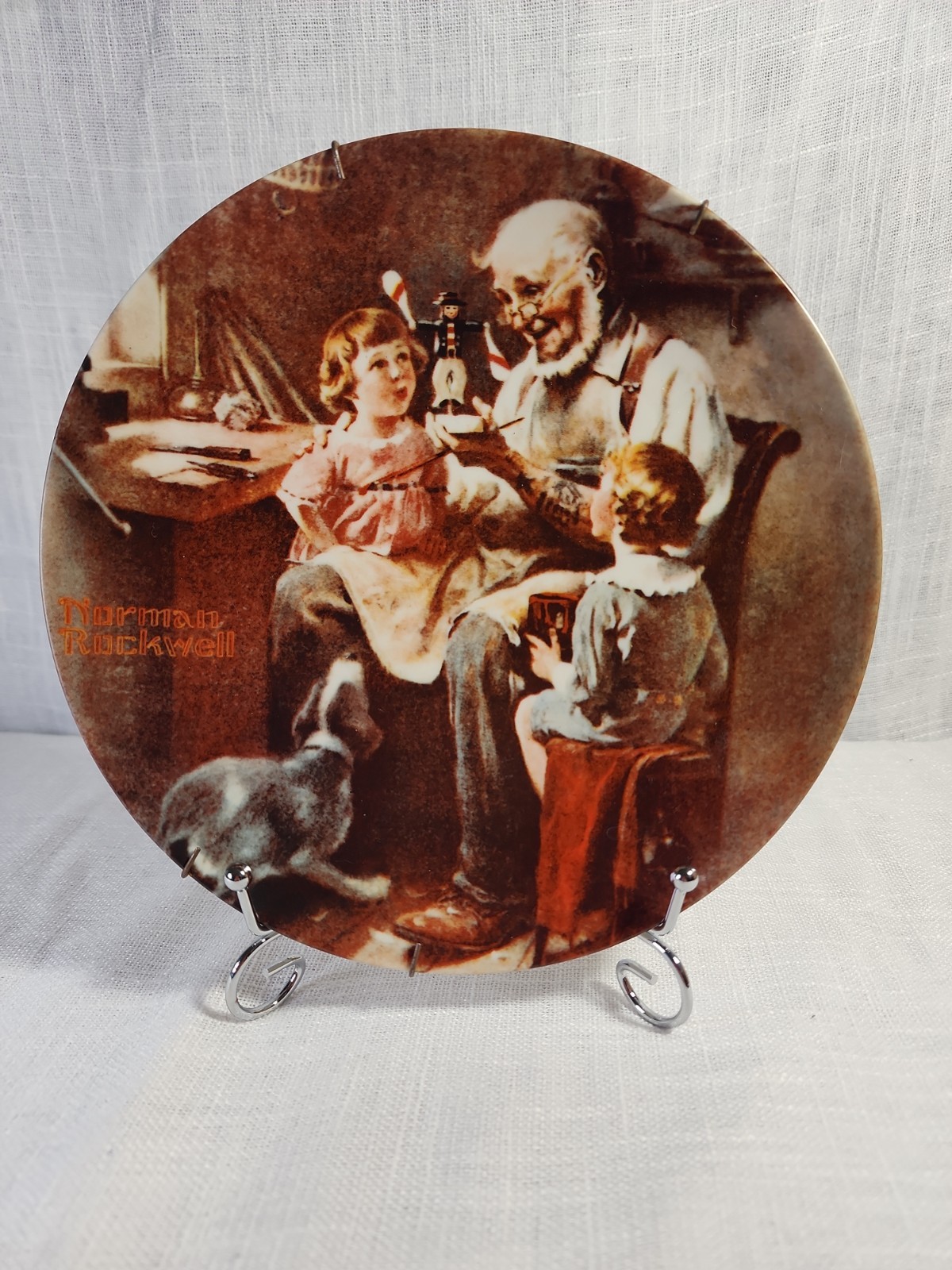 1977 Norman Rockwell Collector Plate-\