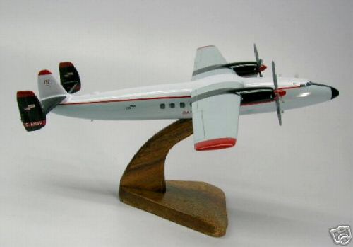 Airspeed Ambassador Airplane Desk Wood Model  New Large