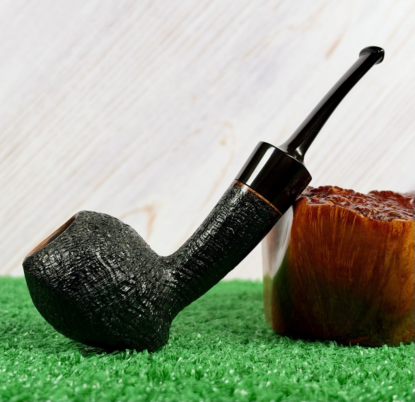 Sloth (Clark Layton) Sandblasted Elephant’s Foot Estate Pipe, Hand Made, Low Use