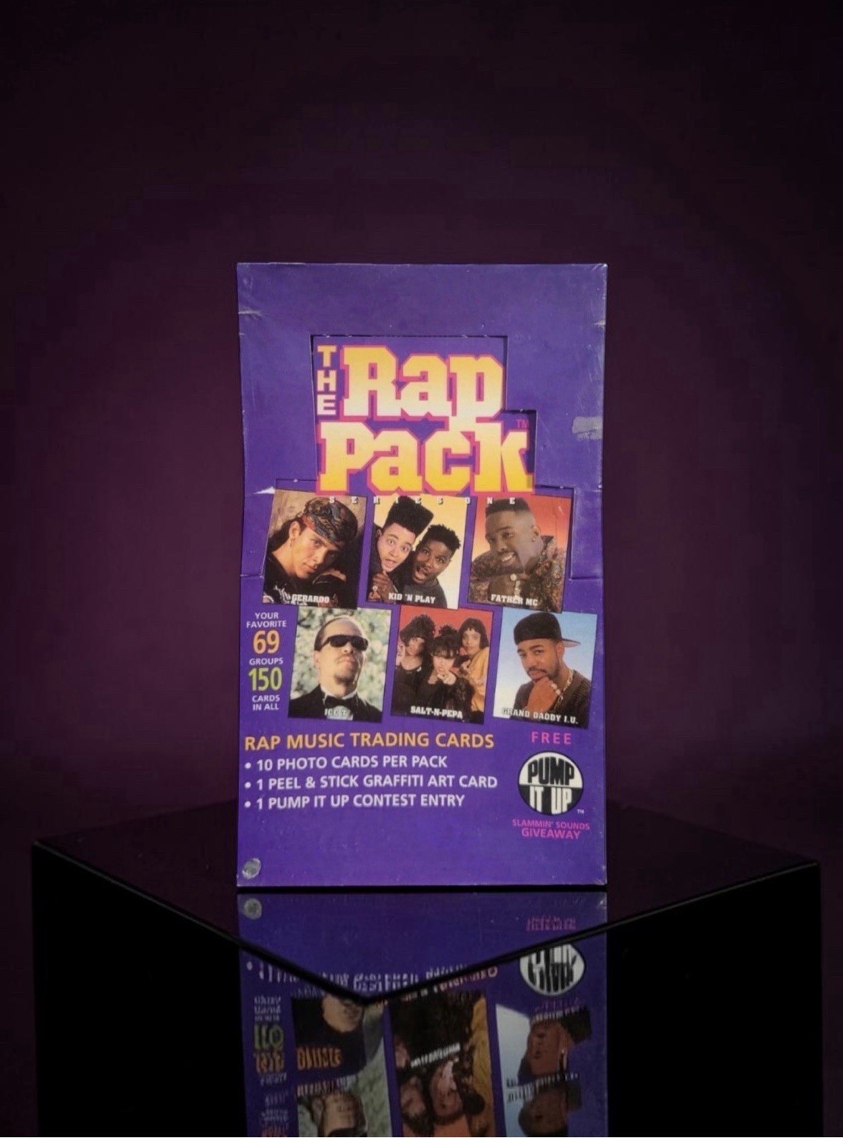 1991 The Rap Pack Series 1 Box Rap Music Trading Cards Factory Sealed