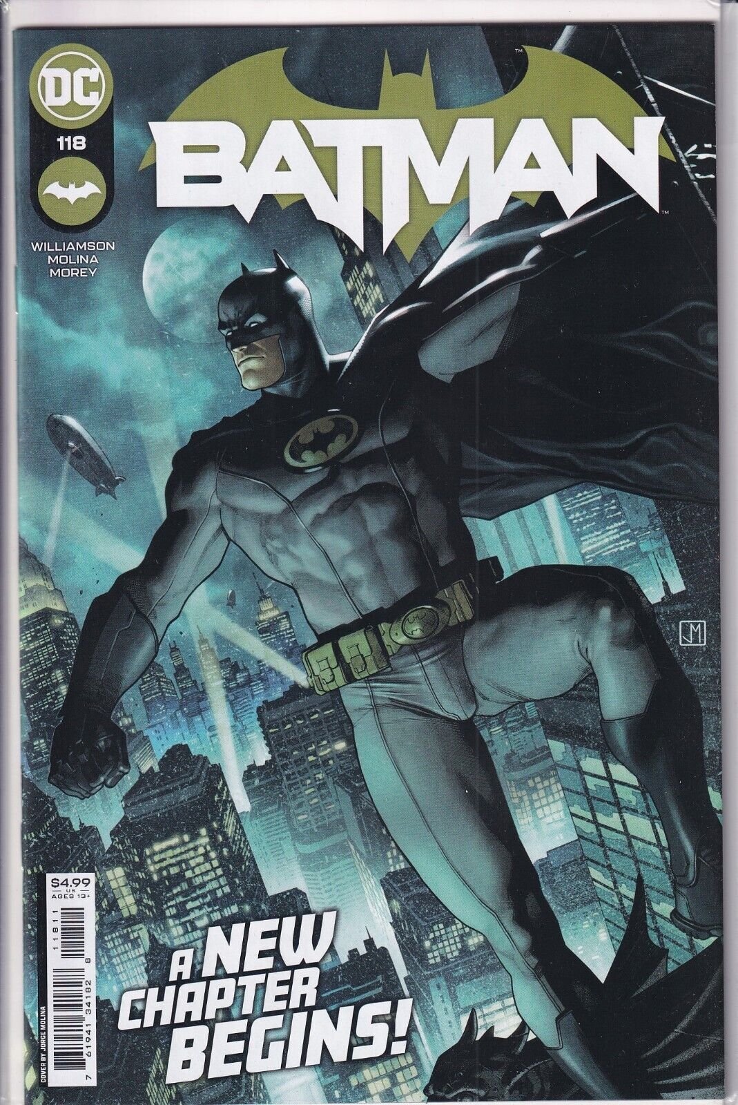 37217: DC Comics BATMAN #118 NM Grade