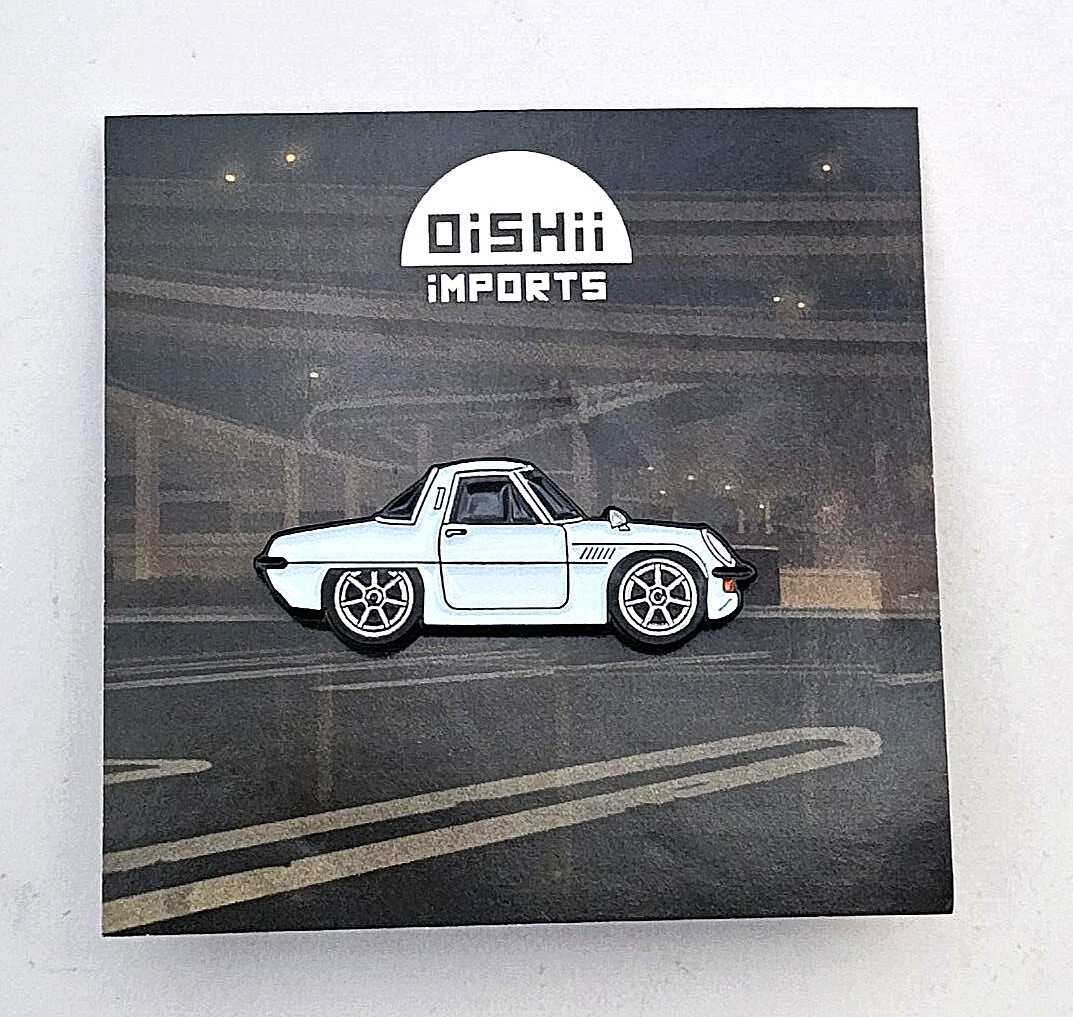 Leen Customs Oishii Imports Mazda Cosmo Sport Limited Edition Enamel Pin #77/150