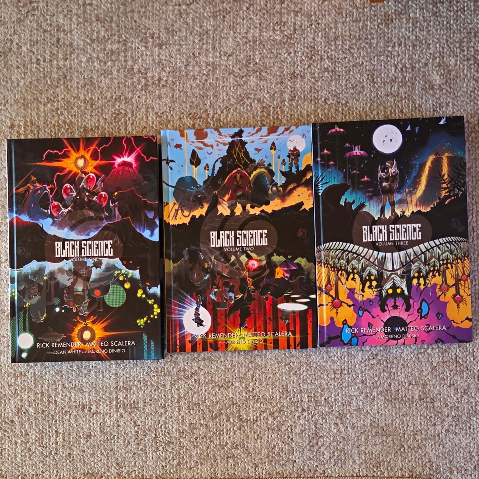 Black Science Vol. 1-3 Trade Paperback Set Image Comics Rick Remender