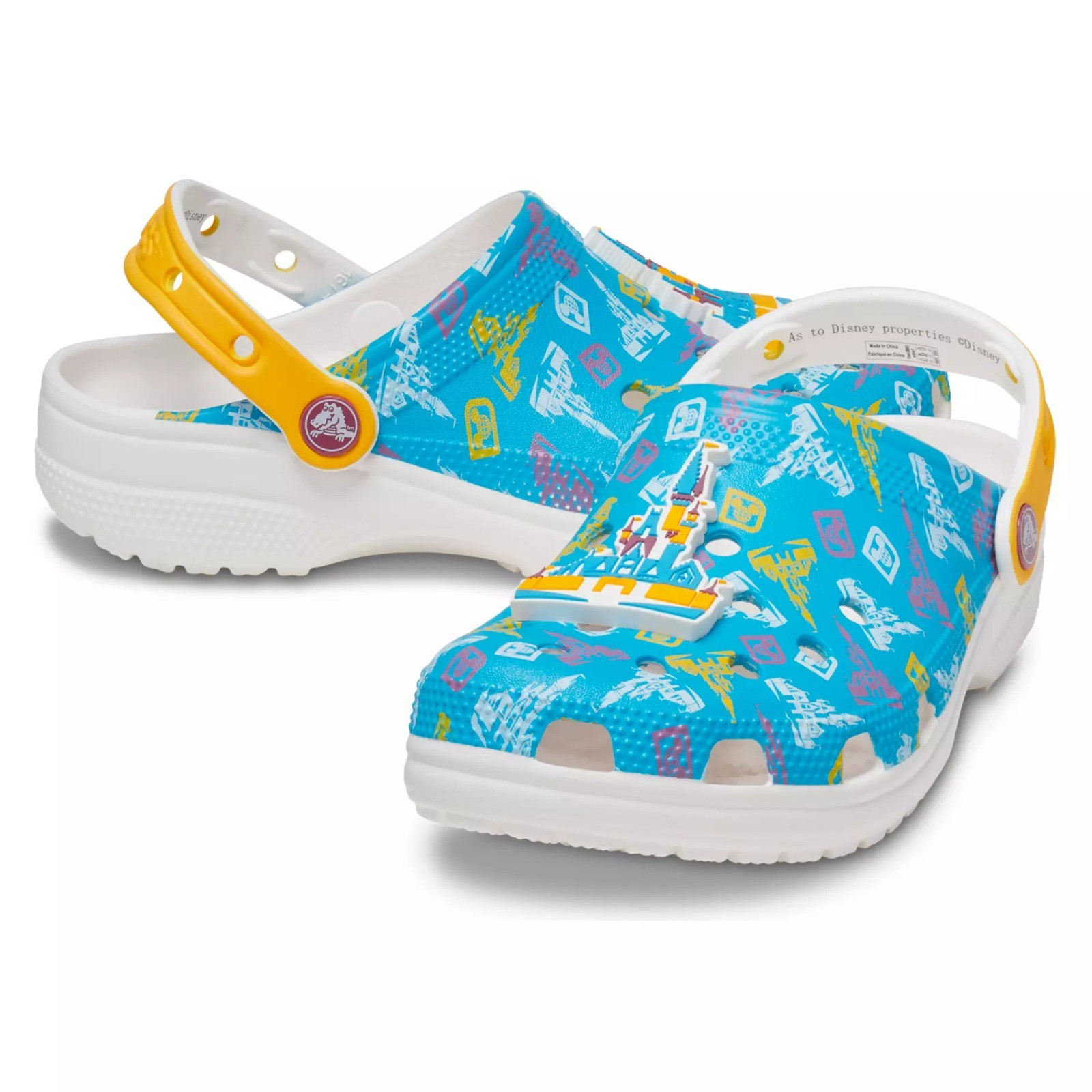 Disney Cinderella Castle Crocs Clogs for Adults — Size M7/W9, Brand New