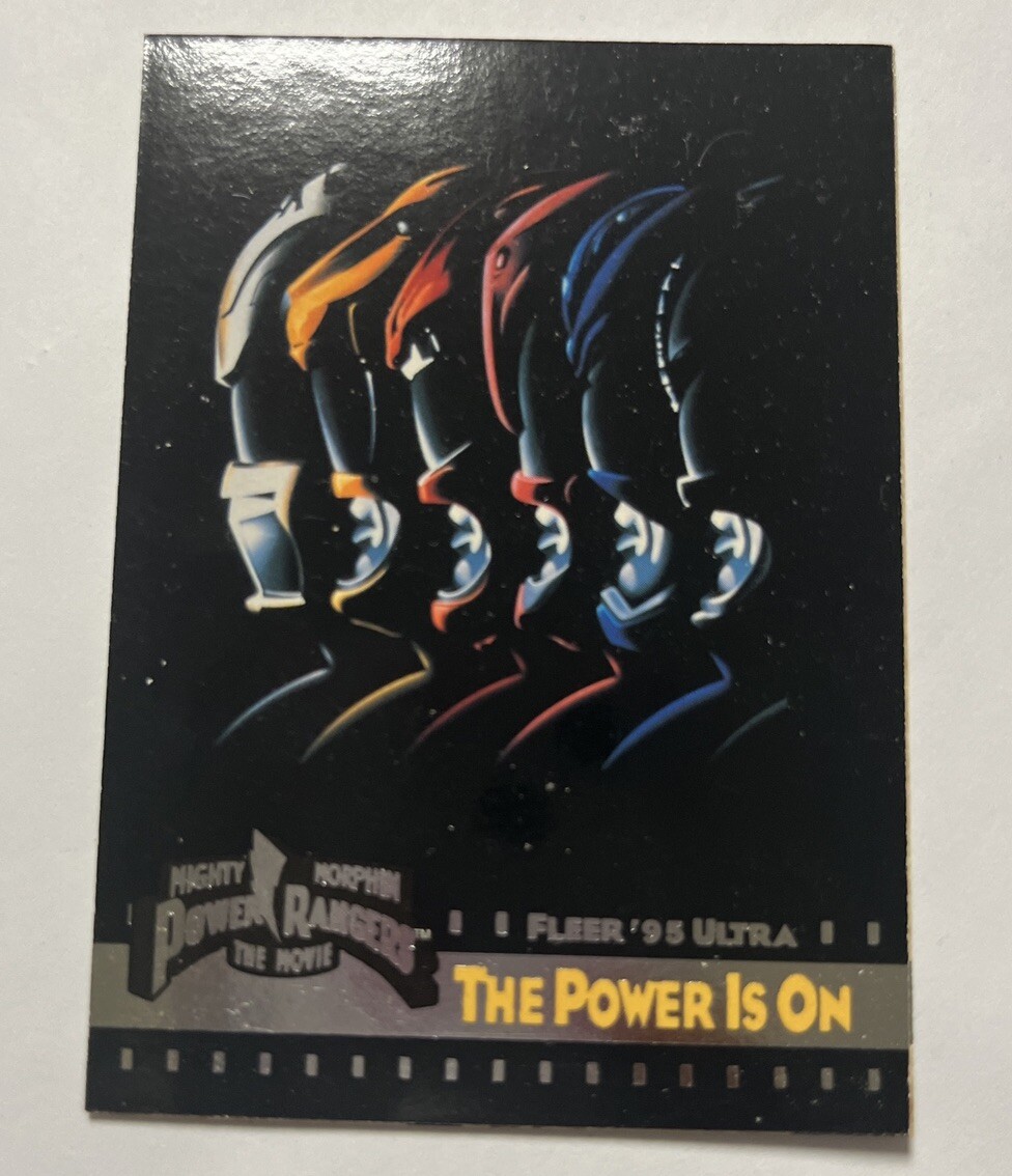 1995 Fleer Ultra Mighty Morphin Power Rangers, The Movie The Power is On #28 1995 Fleer Ultra Mighty Morphin Power Rangers, The Movie The Power is On #28