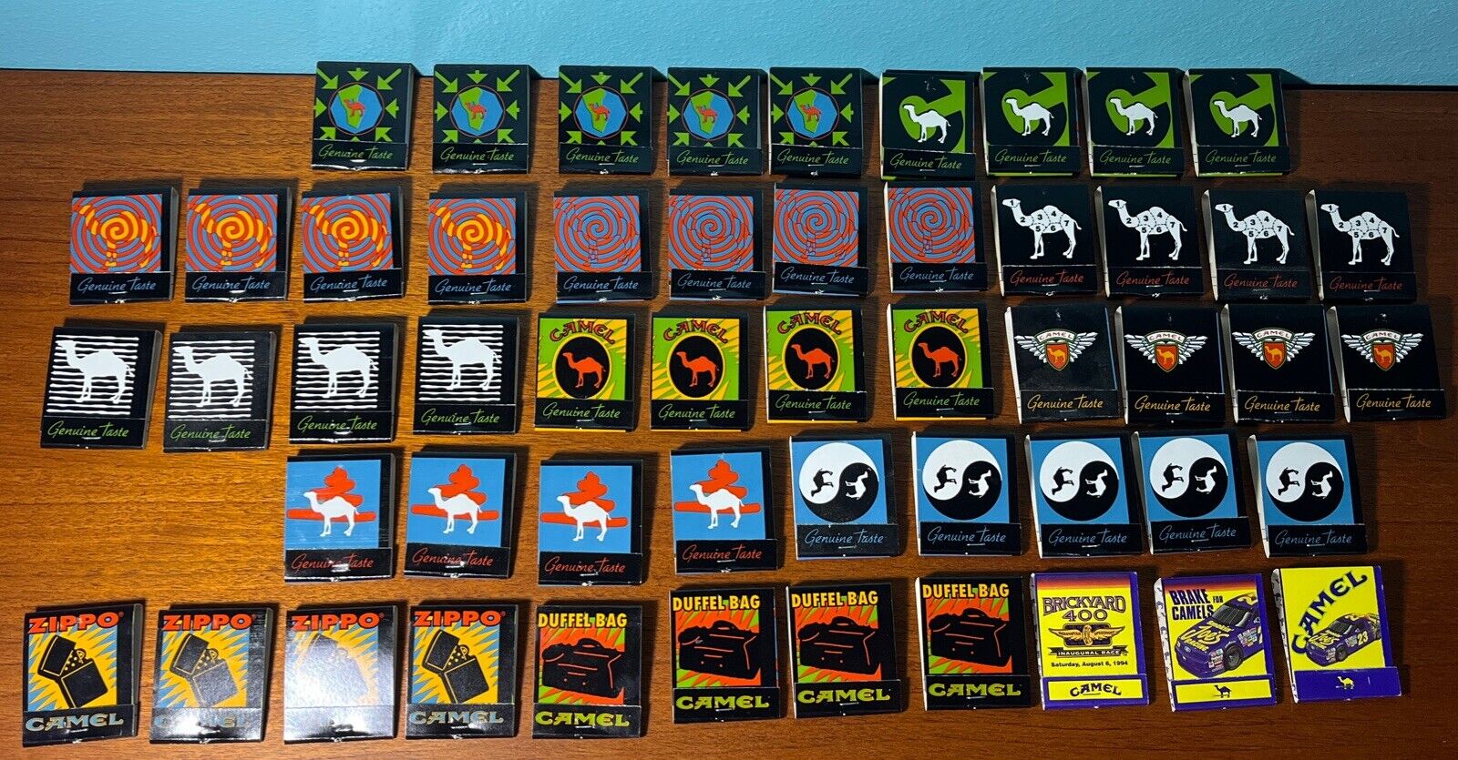 Lot Of 53x Vintage Unused FULL Camel Matchbooks Matches